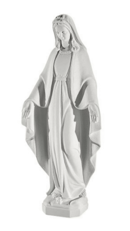 Marble statue of Madonna