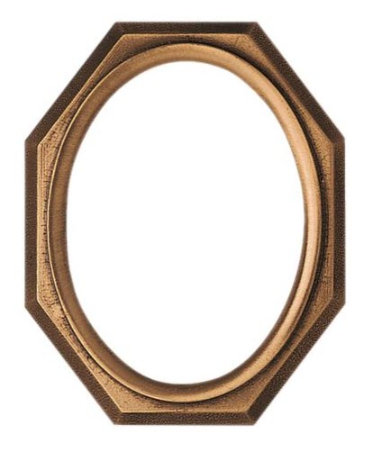 10SU Oval Bronze Frame