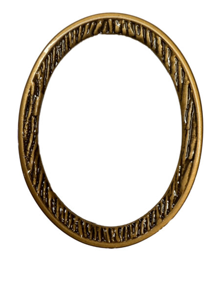19071 Oval Bronze Frame